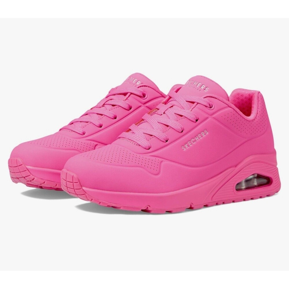 Skechers Womens Skechers Street Uno Stand on Air Sneaker Wide Width Size 8